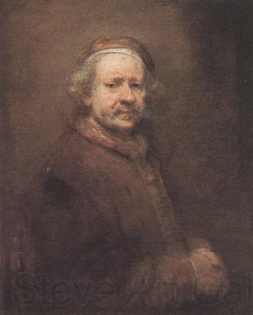 REMBRANDT Harmenszoon van Rijn Self-Portrait (mk330 Spain oil painting art